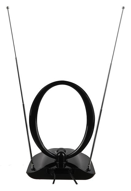 Антенна телевизионная Hyundai H-TAI400 30дБ активная черный фото 4