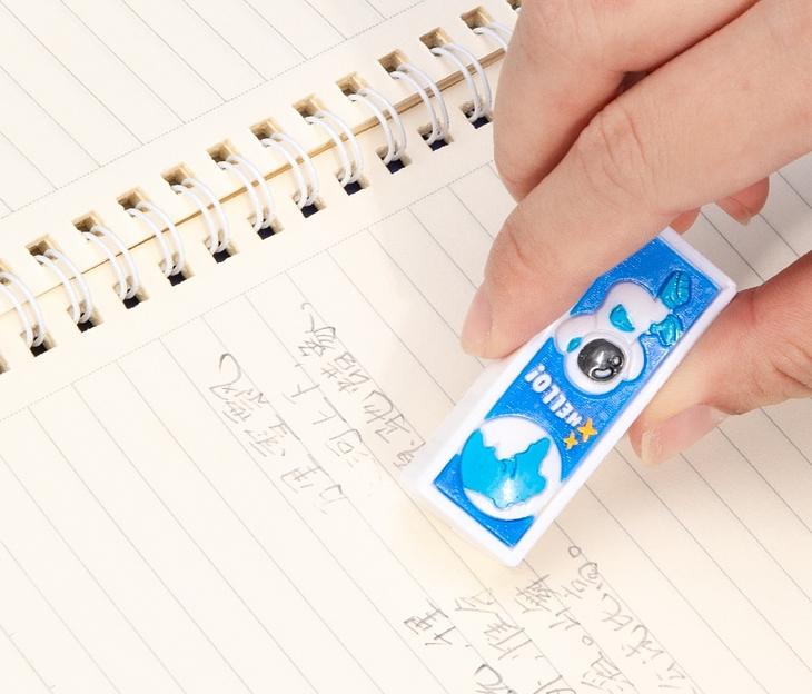 Набор ластиков Deli 71133-P 110x62x47мм ПВХ ассорти картон.кор. (24шт) фото 3