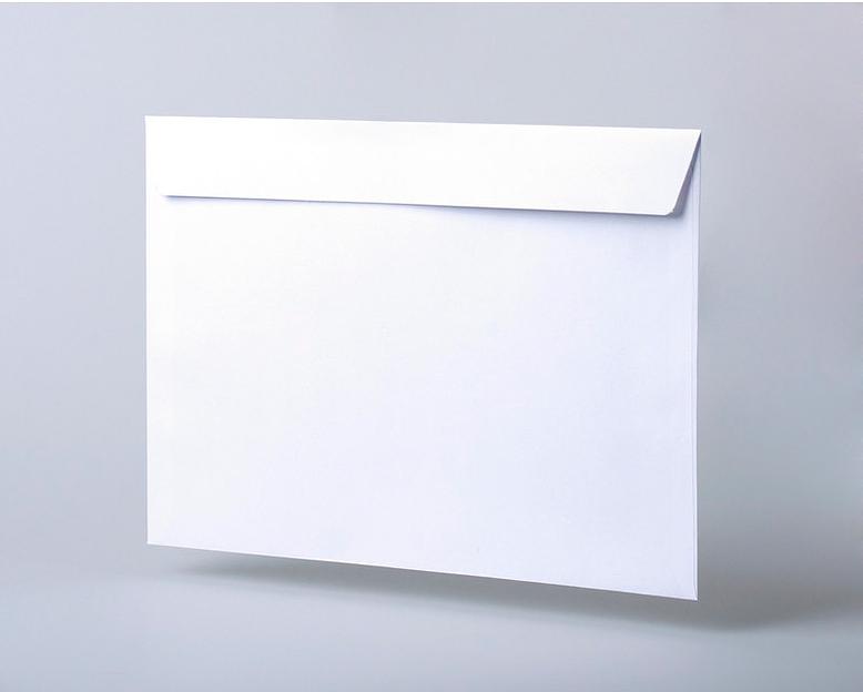 Конверт 76395 C4 229x324мм белый стрип бумага 100г/м2 (pack:500pcs) фото 2