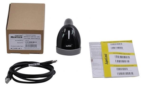 Сканер штрих-кода Mertech 1300GS 3m 2D черный (4877) фото 8