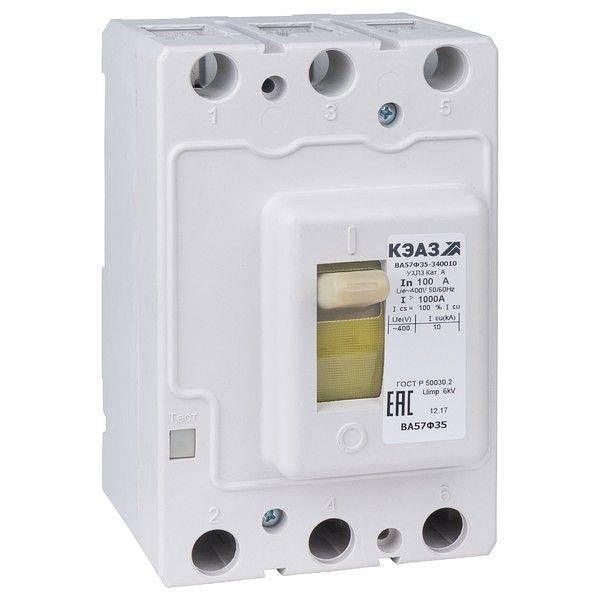 Выключатель автоматический ВА57Ф35-340010-50А-500-400AC-УХЛ3 фото 1