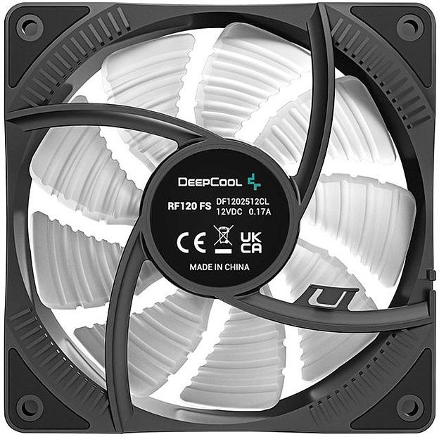 Вентилятор Deepcool RF120 FS 120x120mm 4-pin 18-27dB 143gr LED Ret фото 3