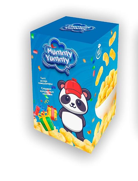 Кукурузные палочки в коробке с сюрпризом «Mummy Yummy», для мальчиков, м/у 150 гр  фото 1