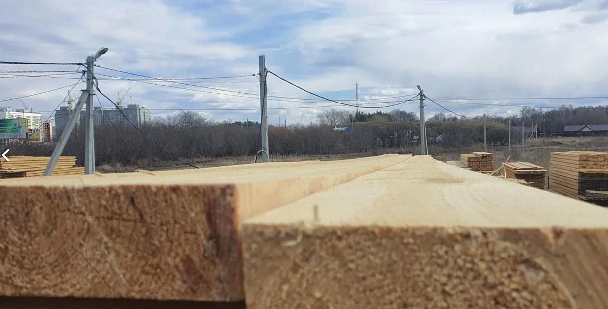 Доска обрезная сосна 40×200 мм 6 м фото 1