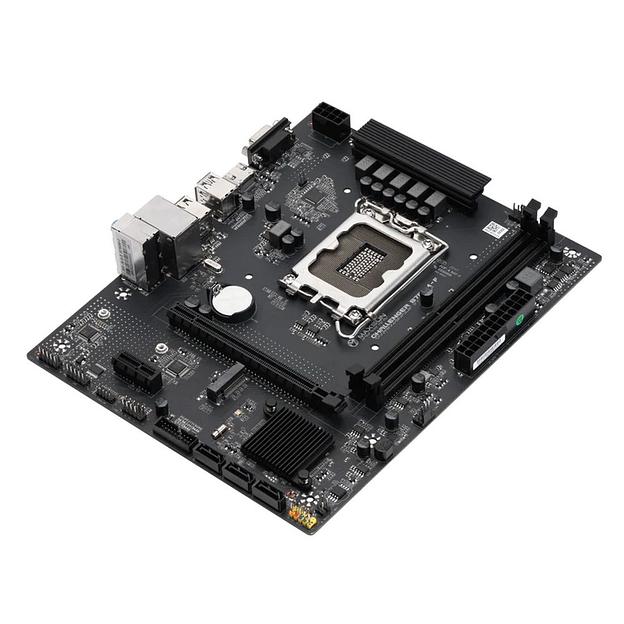 Материнская плата Maxsun Challenger B760M-F 1700, B760, 2xDDR4, 1xPCIEx16,1xPCIEx1,1xM.2, Front2xUSB3,2xUSB2, Rear2xUSB3,4xUSB2, 3xSATA3, 1GLan, VGA+HDMI, mATX, RTL фото 4