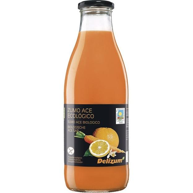 ACE (морковный, апельсиновый, лимонный) сок био Delizum, 200 мл ОПТ фото 1