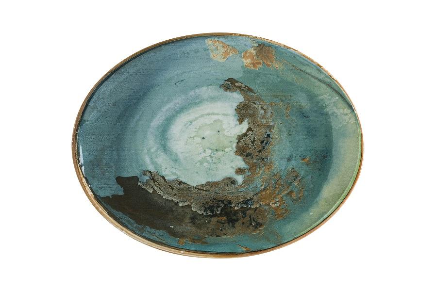 Блюдо овальное 250*190 мм. Футура, форма Мув /1/12/756/ фото 1