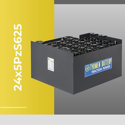 Тюменская аккумуляторная батарея 24х5PzS625 для TCM, 48 В, 625 Ач фото 1