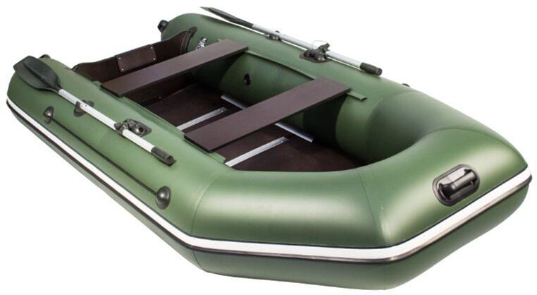 Лодка Аква 2900 СК, 2900*1420*400 мм., цвет: зеленый фото 3
