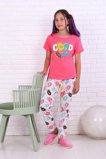 Костюм «Мэлл» розовый опт фото 2