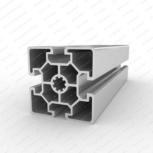 Алюминиевый конструкционный профиль 60х60 анодированный фото 1