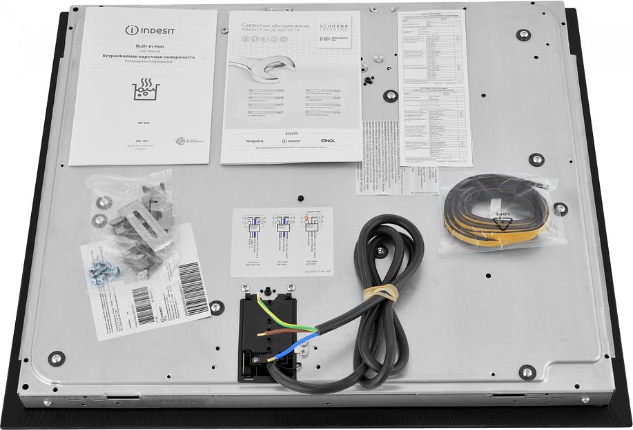 Варочная поверхность Indesit IRT 260 черный фото 4