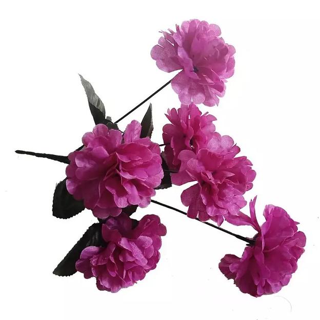 Букет с гвоздиками 6 голов 38см 331-657 фото 4