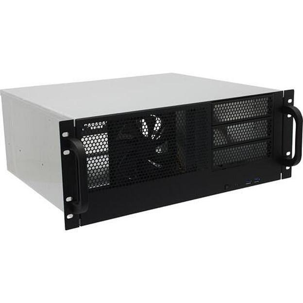 Procase RM438-B-0 Корпус 4U server case,3x5.25+8HDD,черный,без блока питания,глубина 380мм, MB ATX 12"x9.6" фото 1