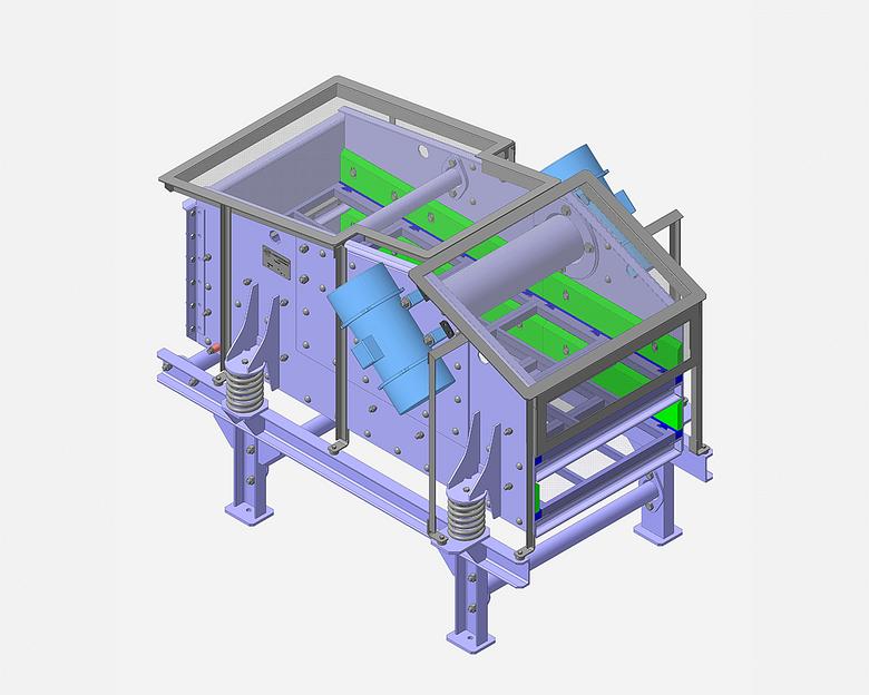 Грохот линейный инерционный ГЛИ-205 фото 4