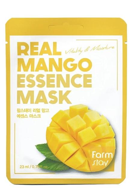 Тканевая маска для лица с экстрактом манго, FARM STAY, 23 мл опт фото 1