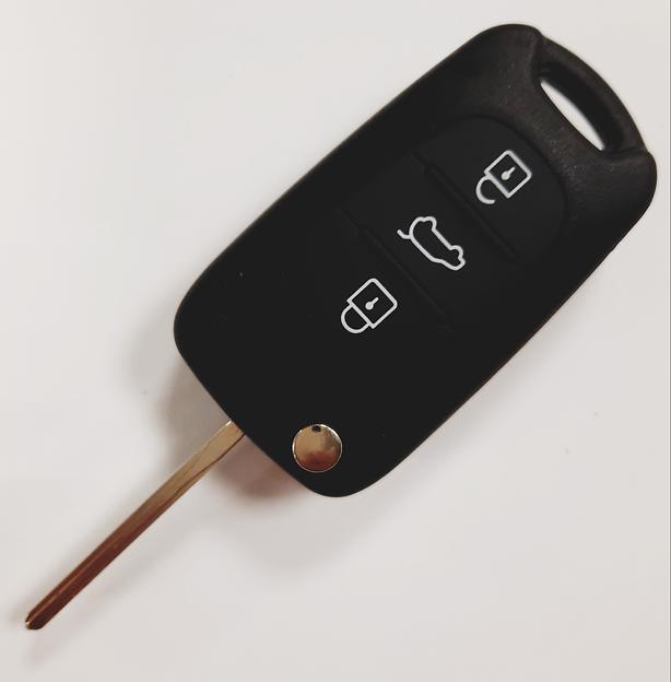 Корпус ключа HYUNDAI выкидушка 3 кнопки фото 1