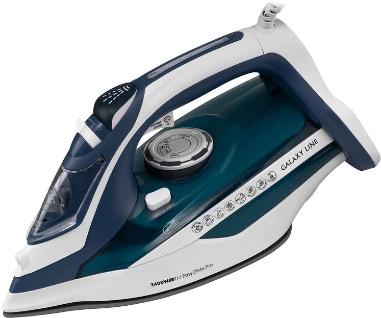 Утюг Galaxy Line GL 6138 3400Вт бирюзовый фото 1