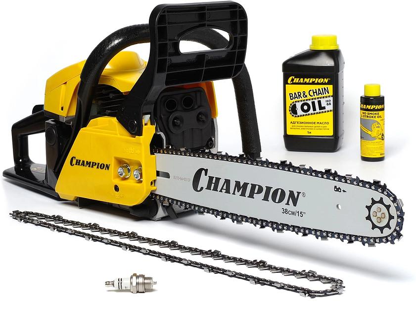 Бензопила Champion 251-15 2300Вт 2.31л.с. дл.шины:16" (38cm) (A251-15) фото 4