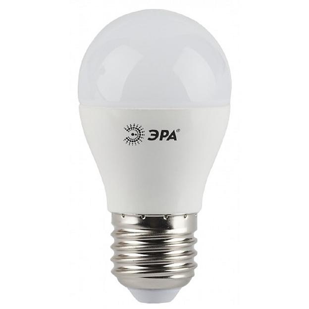 ЭРА Б0028488 Лампочка светодиодная STD LED P45-5W-840-E27 E27 / Е27 5Вт шар нейтральный белый свет фото 1