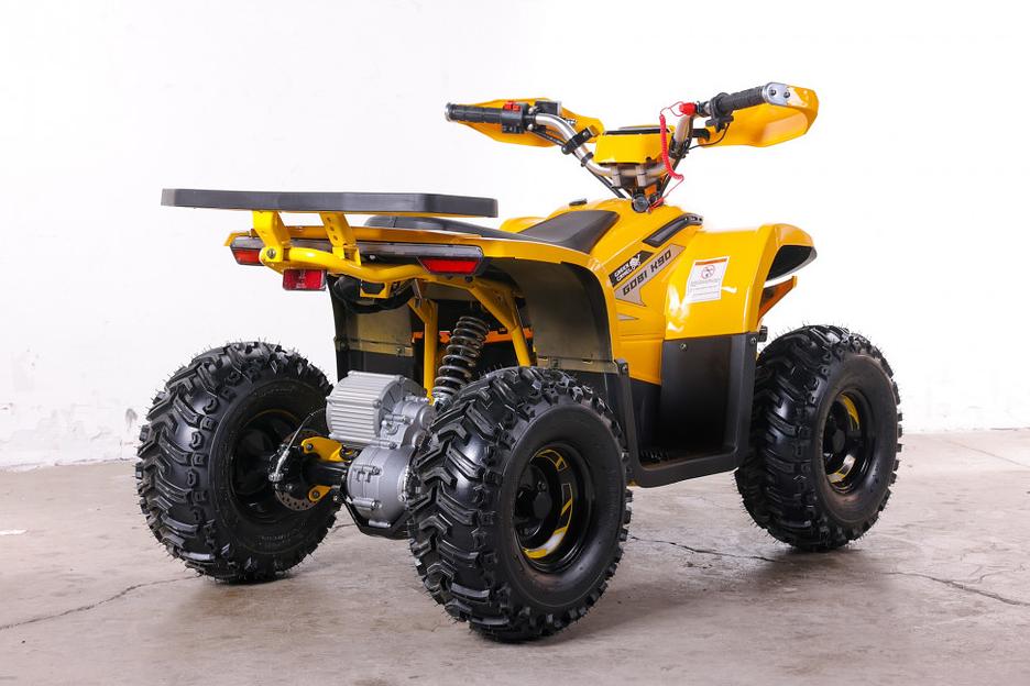 Квадроцикл GreenCamel Гоби K90 жёлтый (48V 750W R7 Дифф) Lux Bluetooth фото 6