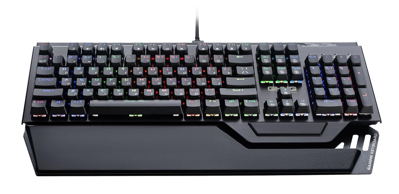 Клавиатура GMNG 985GK механическая черный USB Multimedia for gamer LED (подставка для запястий) [1677413] фото 4