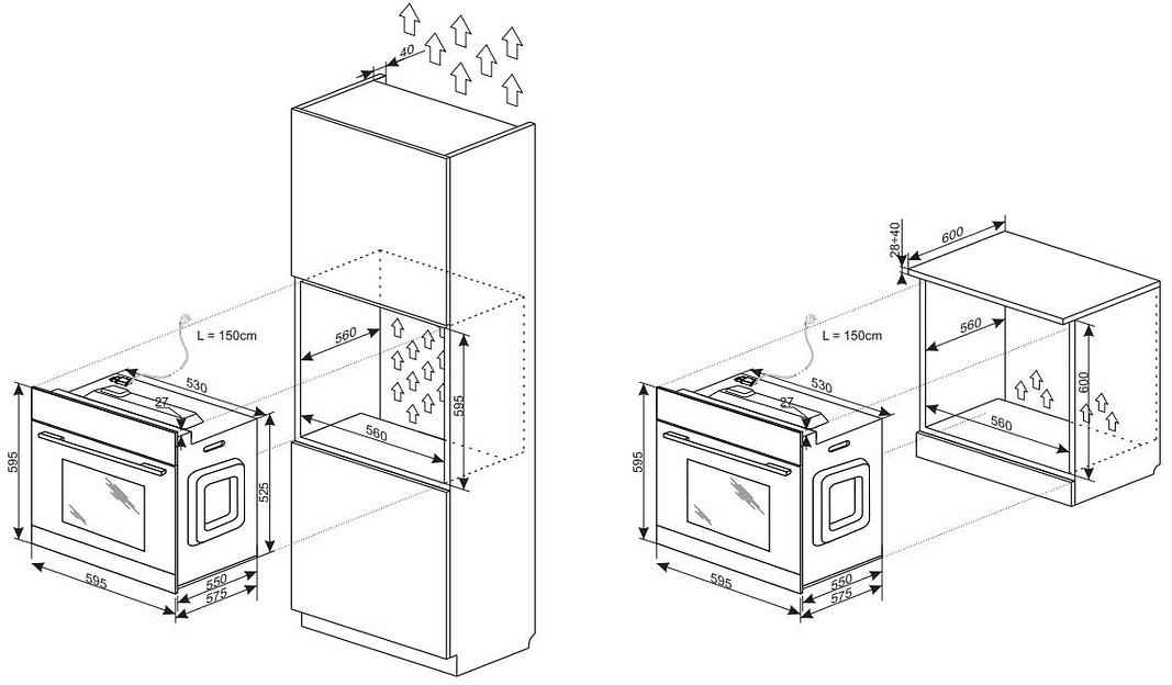 Встраиваемые электрические духовки HANSA Hansa Quadrum BOEI684721 фото 2