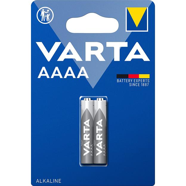 Батарейка Varta AAAA/25A/LR61/LR8D425 BL2 Alkaline 1.5V (04061) (2/20/100) Varta ALKALINE SPECIAL LR8D425 AAAA (04061101402) фото 1