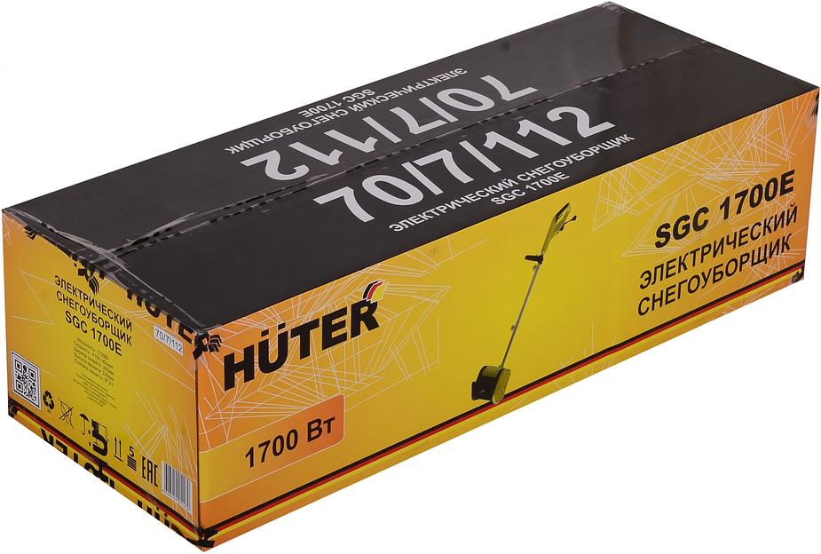 Снегоуборщик электр. Huter SGC 1700E 2кВт фото 7