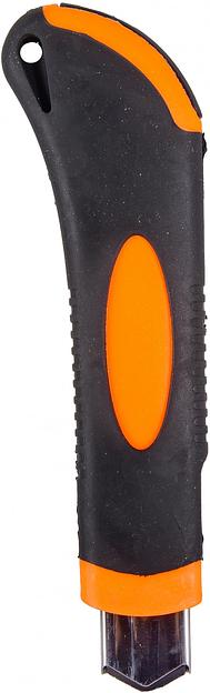 Нож строит. Вихрь 18мм лезв.1шт оранжевый/черный (73/10/10/4) фото 3