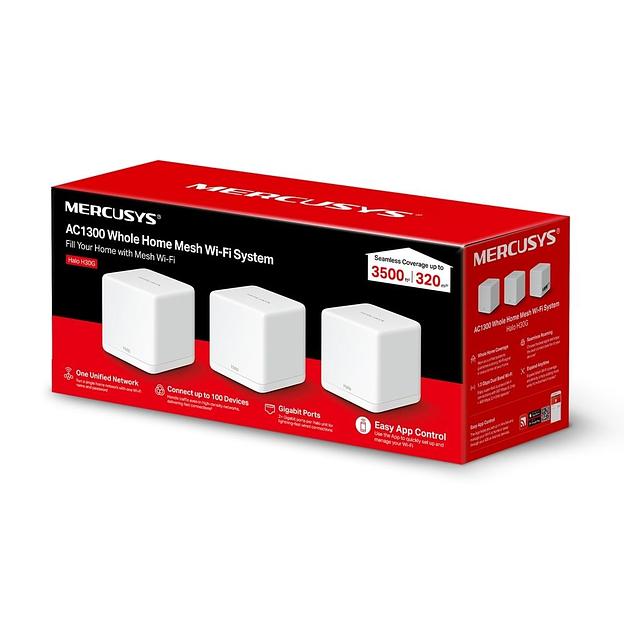 MESH система Mercusys Halo H30G(3-pack) фото 3