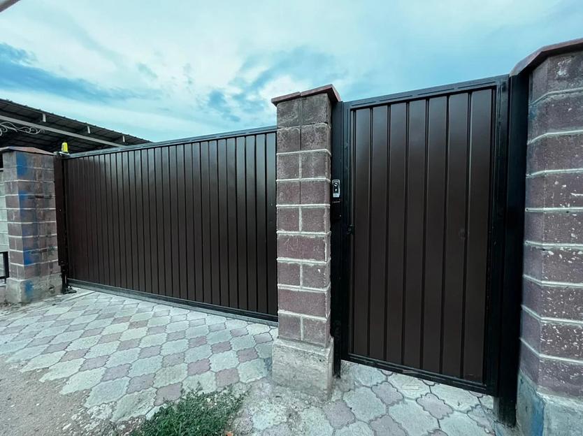 Ворота откатные Strict classics 2 фото 2