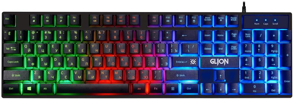 Клавиатура + мышка GLION C-123 RU PROMEGAJET 45123 DEFENDER фото 2