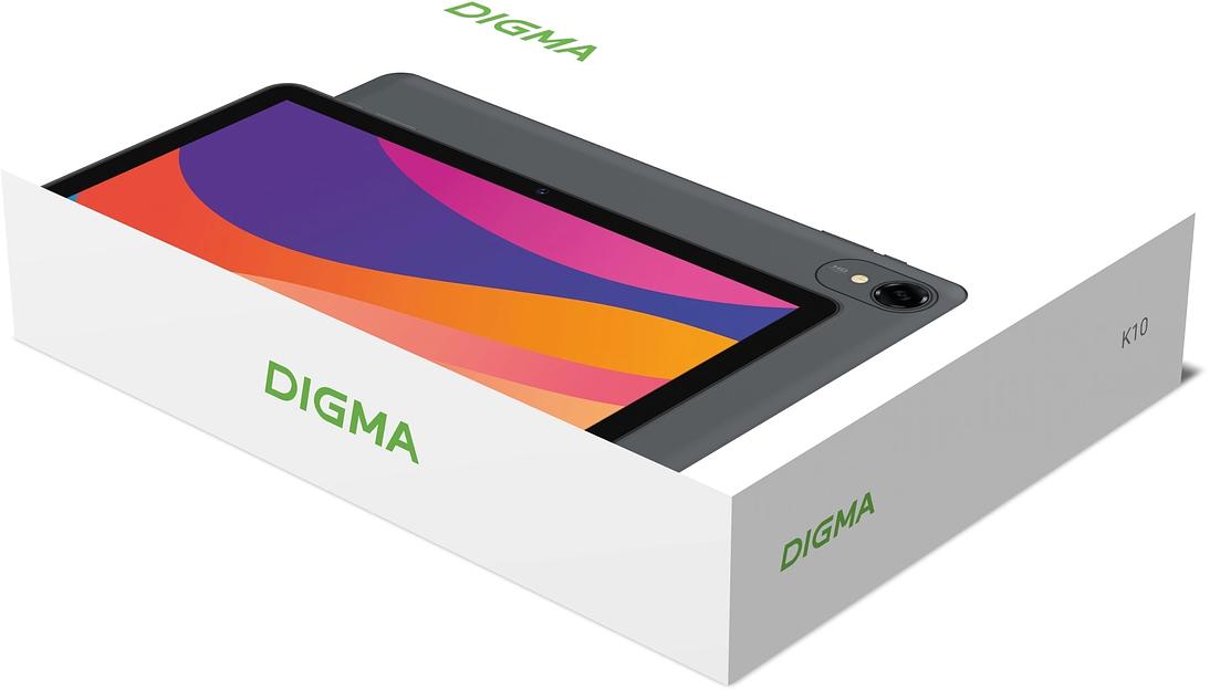 Планшет Digma K10 T606 (1.6) 8C RAM4Gb ROM64Gb 10.1" IPS 1280x800 LTE Android 14 серый 5Mpix 2Mpix BT GPS WiFi Touch microSD 256Gb 5000mAh фото 7