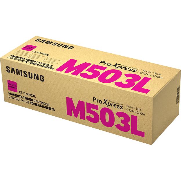 Тонер-картридж HP Samsung CLT-M503L High Yield Magenta Toner Cartridge (SU283A) фото 2