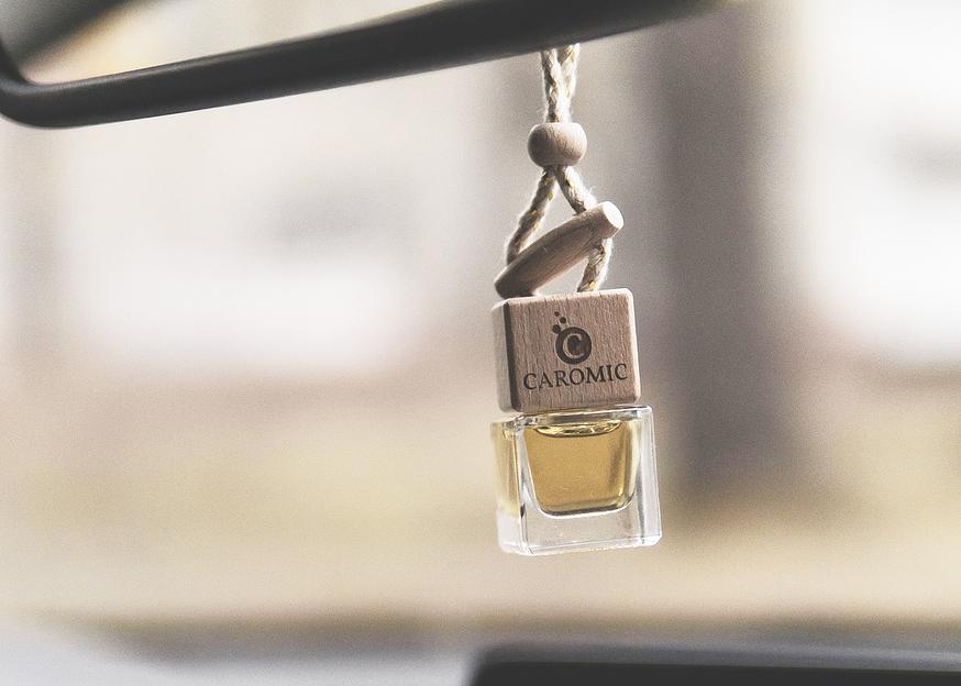 Ароматизатор в машину с двумя креплениями Caromic «Ягодная корзинка» 58 г ОПТ фото 5