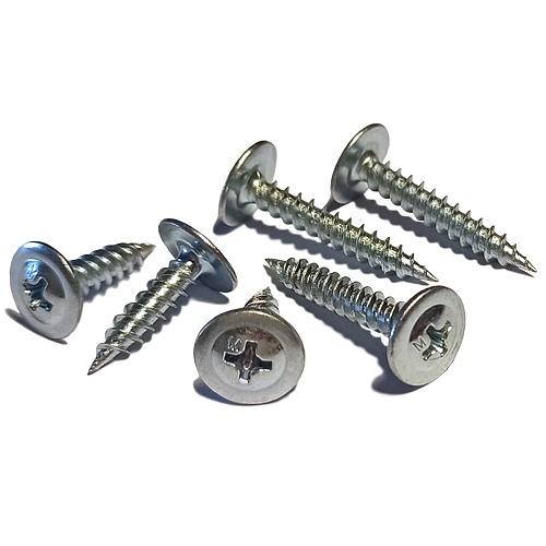 Саморез металл/металл 4.2х41 острый цинк 100 шт фото 1