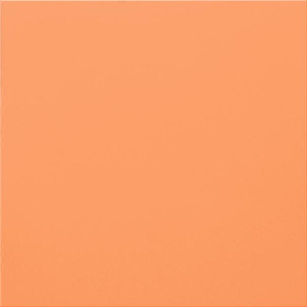 Плитка керамогранит 600х600х10 матовый насыщенно-оранжевый фото 1