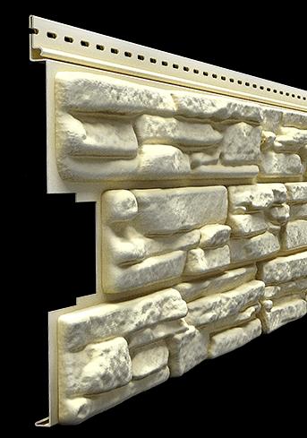 Фасадная панель Docke Rоскy,Кешью фото 1