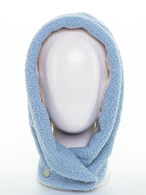 Дива капюшон-косынка трикотаж барашек опт фото 2