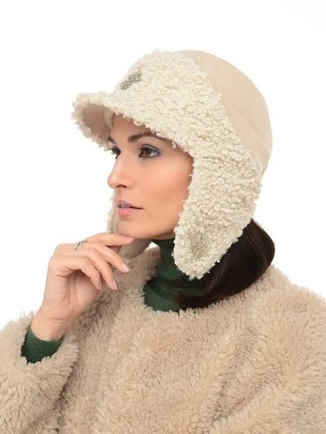 Шапка ушанка женская зимняя утепленная искусственным мехом ОПТ фото 1