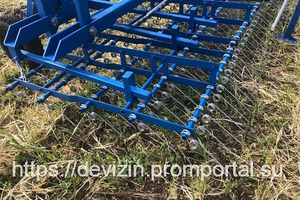 Борона пружинная навесная БПН-8 фото 3