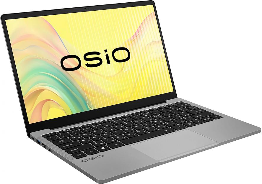 Ноутбук Osio FocusLine F140i-011 Core i5 1155G7 16Gb SSD512Gb Intel Iris Xe graphics 14" IPS FHD (1920x1080) Windows 11 Home grey WiFi BT Cam 6000mAh фото 4