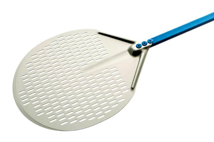 Лопата для пиццы перфорир. d=36 см. l=60 см. алюм. Azzurra Gimetal /1/ фото 1