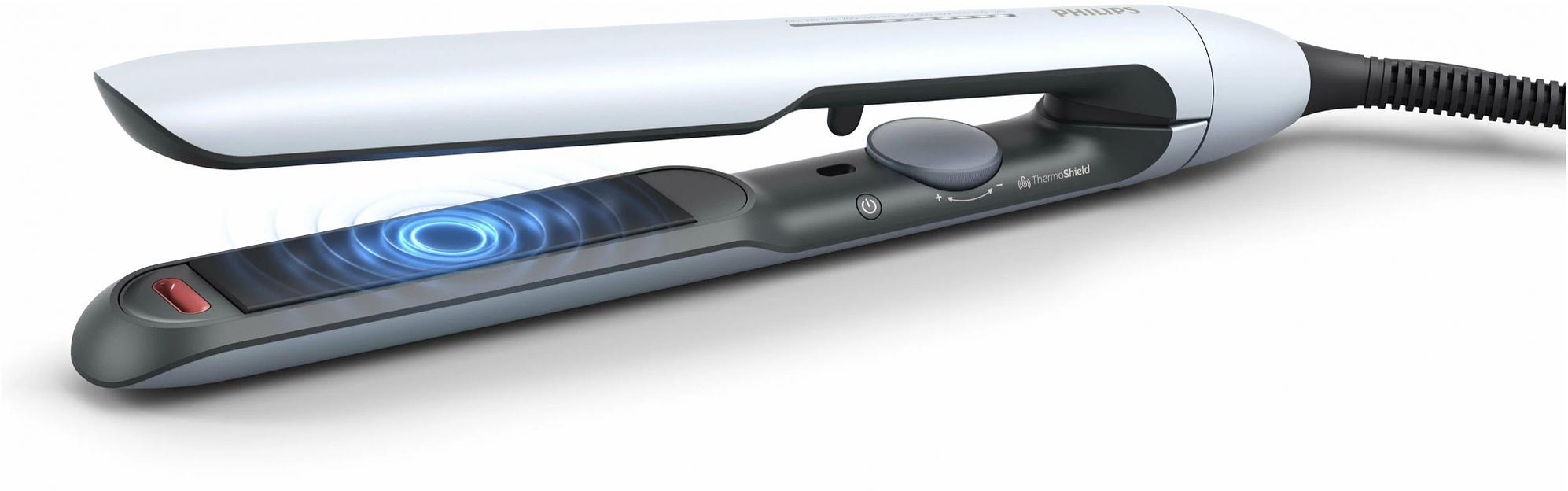 Выпрямитель для волос Philips BHS520/00, черный и белый фото 1