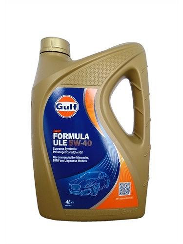 Моторное масло для легковых автомобилей Gulf Formula ULE 5W-40 4 л фото 1