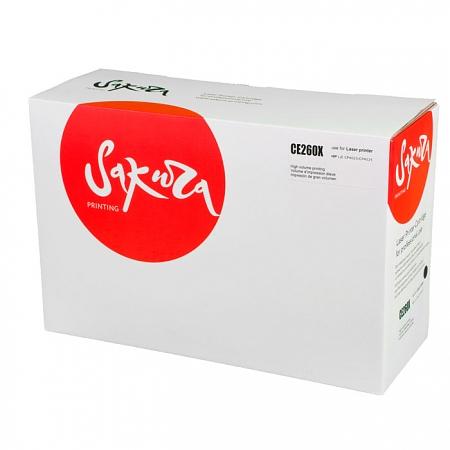 Картридж HP CE260X Black Sakura опт фото 1