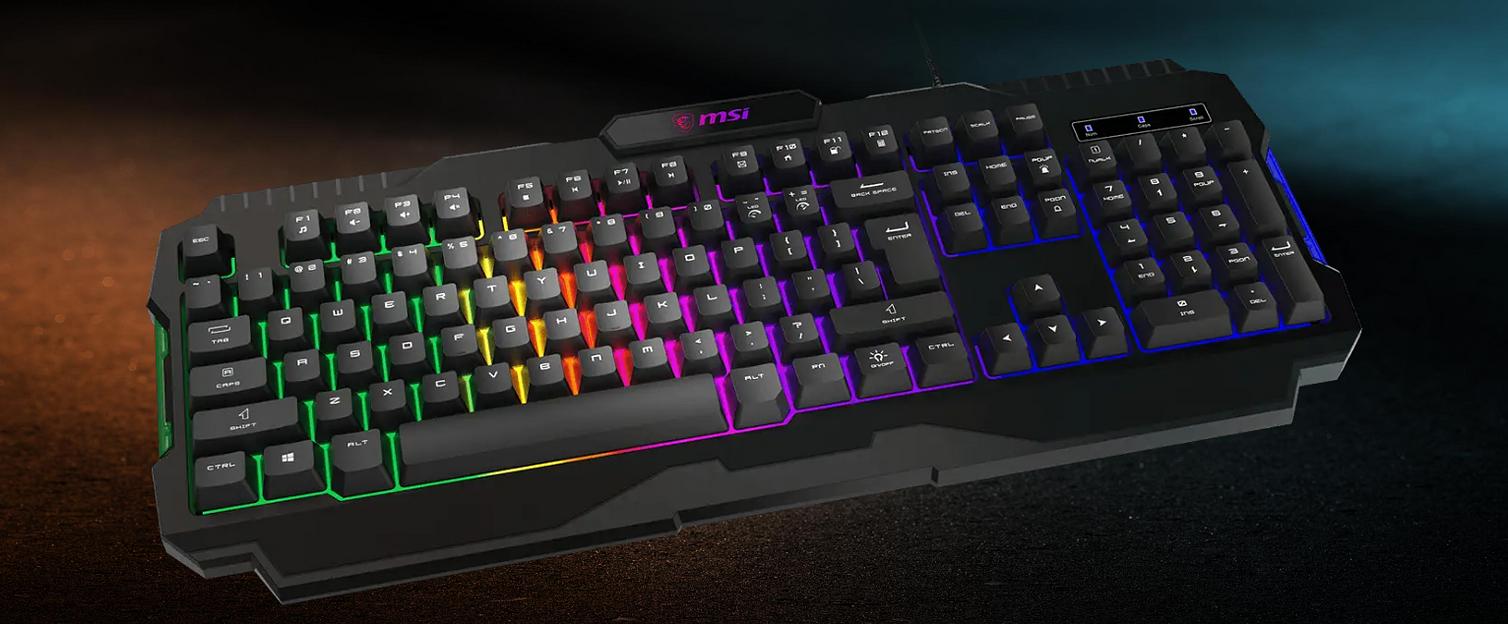 Клавиатура GAMING RU FORGE GK100 RU MSI фото 4