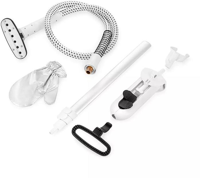 Отпариватель напольный Kitfort КТ-9155 2200Вт белый/черный фото 7