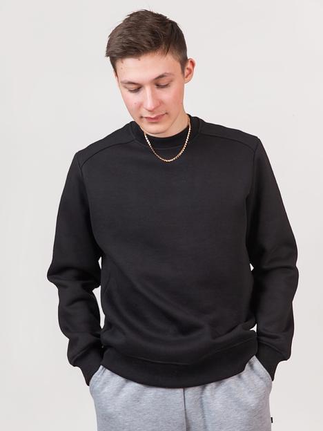 Свитшот с начесом мужской, Mirom, черный, опт фото 1